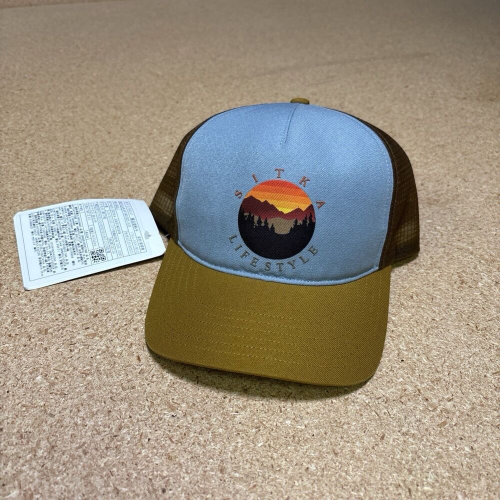 Adult Sitka Lifestyle Hunting Outdoor Mesh Trucker Cap Hat
